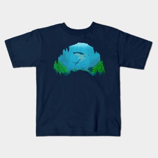 Great White Shark Kids T-Shirt